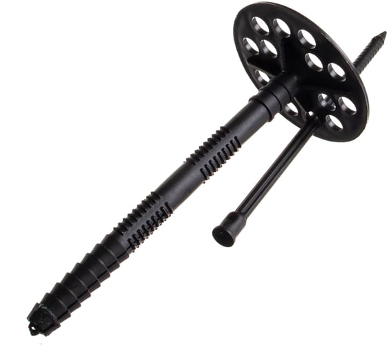 Изображение товара Дюбель для изоляции с пластиковым гвоздем Крепежная техника 10х120 50шт 471004 БК