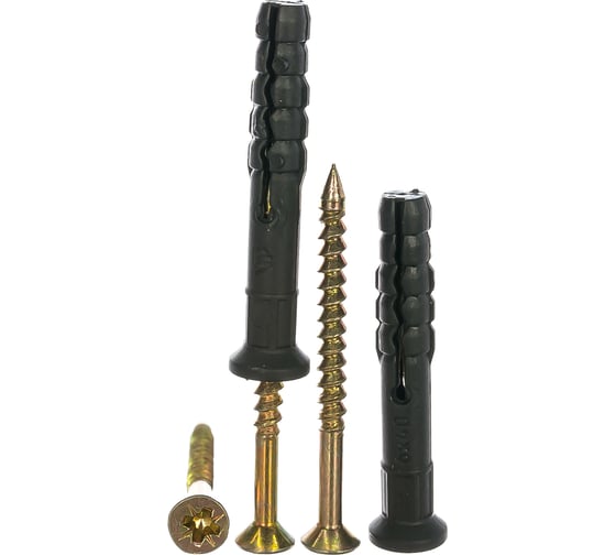 Изображение товара Дюбель-гвоздь Качественный Крепеж потайной бортик 6х40 250 шт 1000615 КЧ