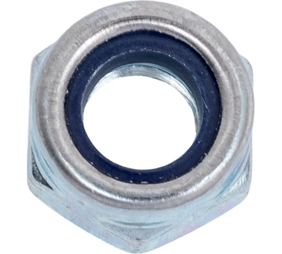 Изображение товара Самостопорящаяся гайка шхг с нейлоновым кольцом Крепежная техника DIN 985 М6 1000шт 493132 БК