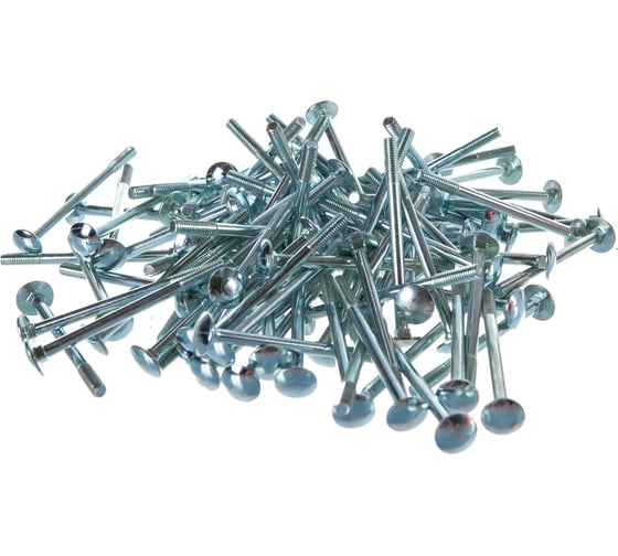 Изображение товара Мебельный болт Крепежная техника DIN 603 6х80 100шт 493516 БК