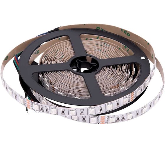 Изображение товара Светодиодная лента SWG 14,4 Вт/м SMD5050, 24В, IP20, RGB, 3М SWG560-24-14.4-RGB-M