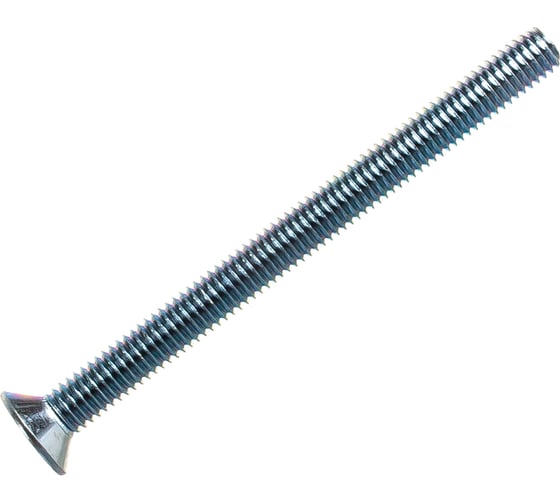 Изображение товара Потайной винт с метрической резьбой Крепежная техника DIN 965 5х60 250шт 493666 БК