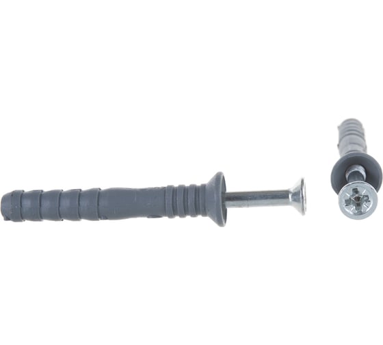 Изображение товара Дюбель-гвоздь Качественный Крепеж потайной бортик 6х40 70 шт 0300615 КЧ