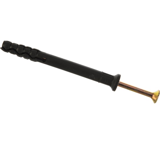 Изображение товара Дюбель-гвоздь Качественный Крепеж потайной бортик 6х60 40 шт 0200617 КЧ