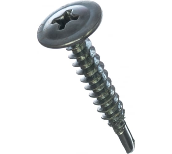 Изображение товара Саморез с прессшайбой Качественный Крепеж 4,2х25 сверло 160 шт 0200347 КЧ