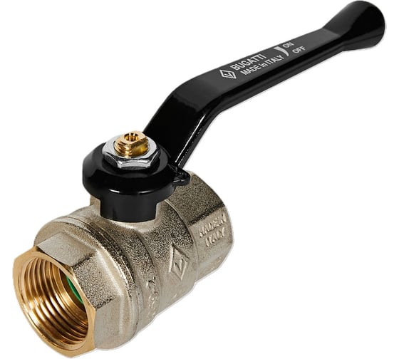 Изображение товара Шаровый кран В/В Ду-20 /3/4" ручка черная Bugatti OREGON 03000169