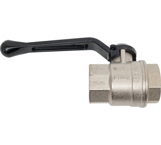Изображение товара Шаровый кран В/В Ду-25 /1" ручка черная Bugatti OREGON 03000175