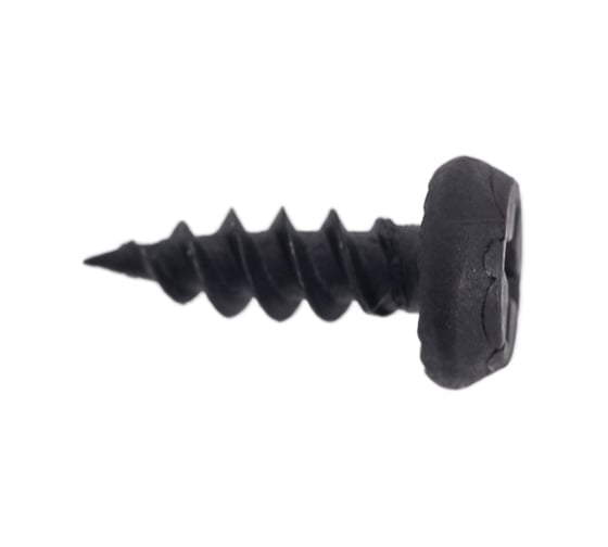 Изображение товара Саморез Качественный Крепеж 3,5х11 полуцилиндр, оксид 600 шт 0200065 КЧ