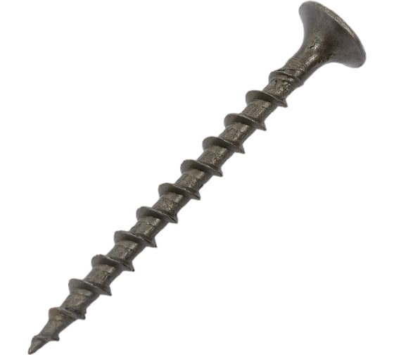 Изображение товара Саморез Качественный Крепеж 3,5х41 потай, крупная резьба, оксид 330 шт 0500365 КЧ