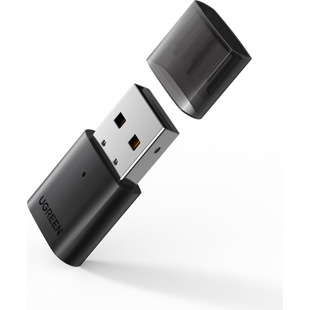 Изображение товара Адаптер Ugreen cm390 usb bluetooth 5.0 adapter. цвет: черный 80889