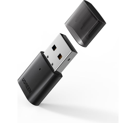 Изображение товара Адаптер Ugreen cm390 usb bluetooth 5.0 adapter. цвет: черный 80889