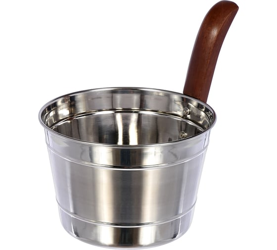 Изображение товара Бадья из нержавеющей стали Банные штучки 4л 32031