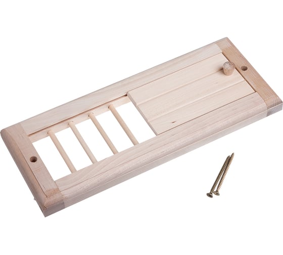 Изображение товара Вентиляционная решетка с задвижкой Банные штучки 31.5х16.5см 32141