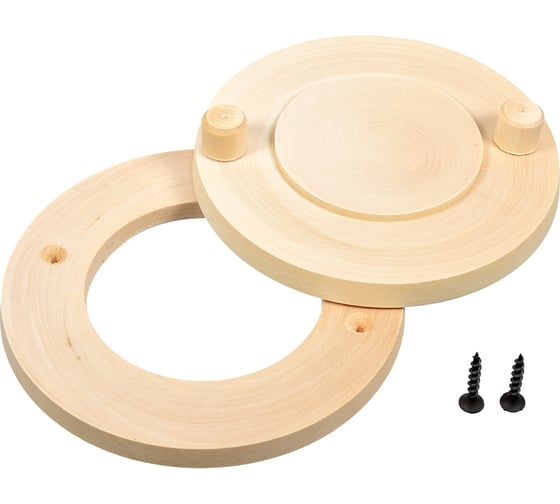 Изображение товара Вентиляционный клапан липа Банные штучки d=11.5 см 30037