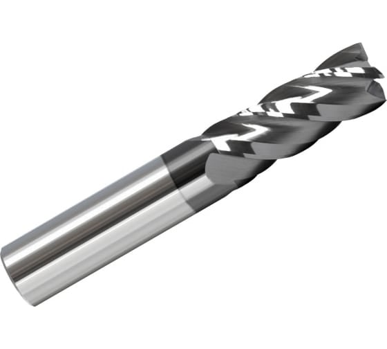 Изображение товара Фреза твердосплавная ц/х VHM-AlTiN 2.5х7х4х50 мм, Z4 Мегаинструмент HRC45