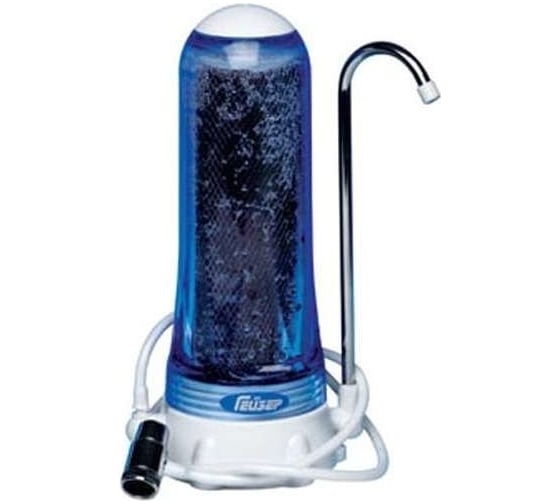 Изображение товара Настольный фильтр Гейзер 1УЖ евро прозрачный 68020 про