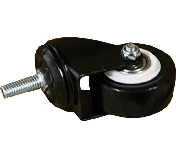 Изображение товара Мебельное колесо TOR SCzt 25 50 мм болт - 10, PVC, полипропиленовый обод, подшипник 1027259