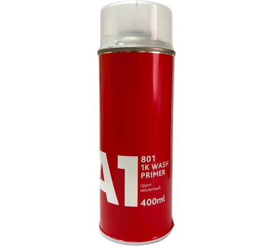 Изображение товара Кислотный грунт A1 801 WASHPRIMER в аэрозоли, 400 мл 801WP-400