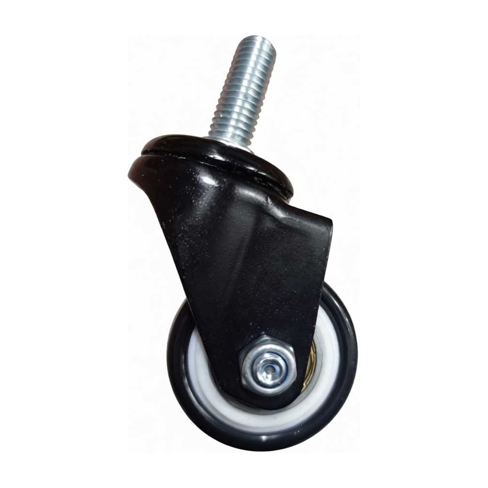 Изображение товара Мебельное колесо TOR SCzt 20 40 мм поворотное болт PVC полипропилен