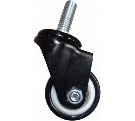 Изображение товара Мебельное колесо TOR SCzt 20 40 мм поворотное болт - 8, PVC, полипропиленовый обод, подшипник 1027258