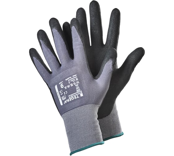 Изображение товара Рабочие защитные перчатки TEGERA облив нитрил, маслобензостойкие в области ладони, нейлон 728-8