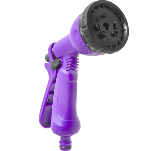 Изображение товара Пистолет-распылитель для полива MasterProf 8 режимов, курок сверху, покрытие sotftouch ДС.070911