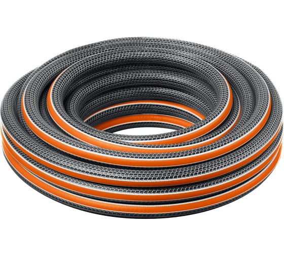 Изображение товара Поливочный шестислойный шланг Grinda Proline ultra 6 3/4", 25 м, 25 атм, двойное армирование 429009-3/4-25