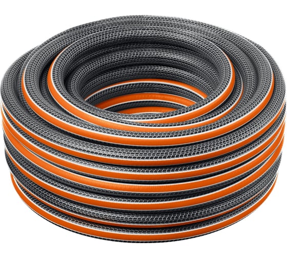 Изображение товара Поливочный шестислойный шланг Grinda Proline ultra 6 1/2", 50 м, 30 атм, двойное армирование 429009-1/2-50