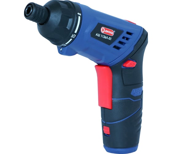 Изображение товара Аккумуляторный шуруповерт ДИОЛД АШ-1136 Л-01 10021050