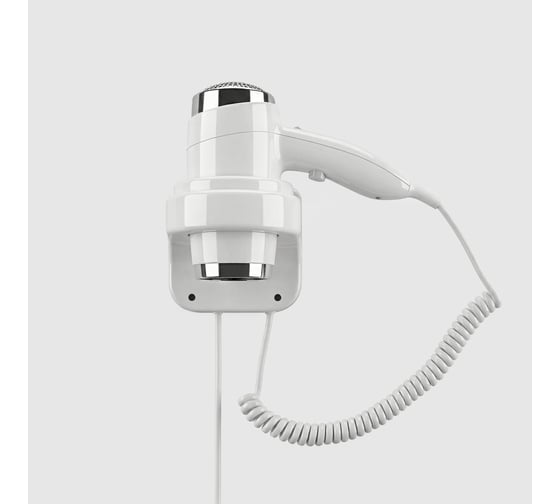 Изображение товара Фен настенный Nofer HOTEL LINE белый 2200 W ABS 02011.W