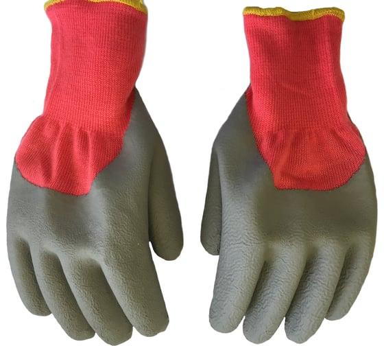 Изображение товара Зимние шерстяные рабочие перчатки с обливом БЕРТА 530