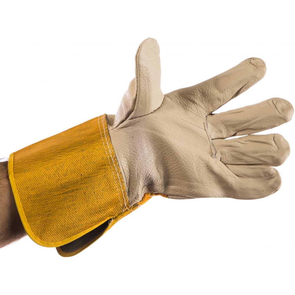 Комбинированные перчатки БЕРТА перчатки энкор 58730 спилковые комбинированные