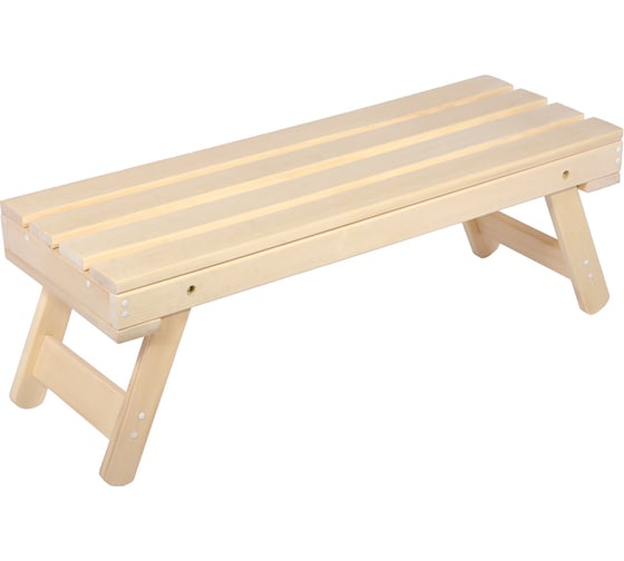 Изображение товара Складная лавочка Банные штучки 120х44х43 см 33247