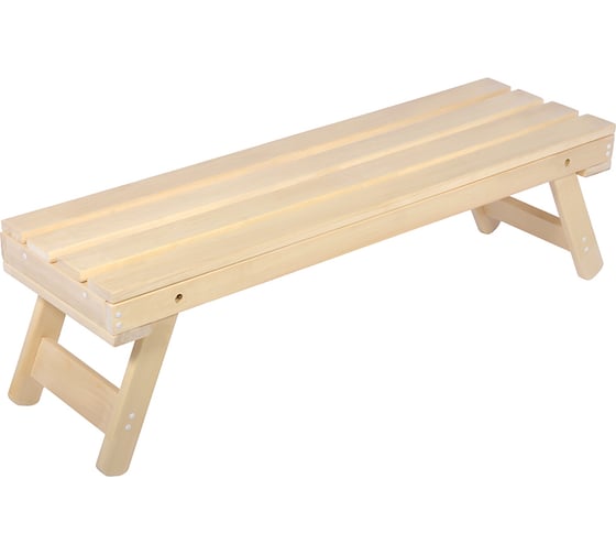 Изображение товара Складная лавочка Банные штучки 140х44х43 см 33249