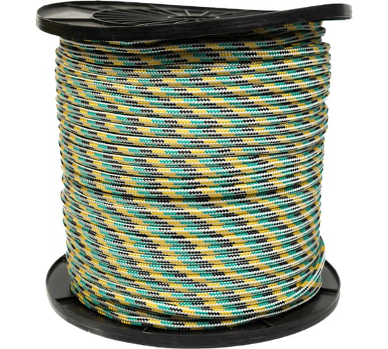 Изображение товара Шнур плетённый полипропиленовый SAMGRUPP 10 мм / бухта 200 м SAMC-010010200