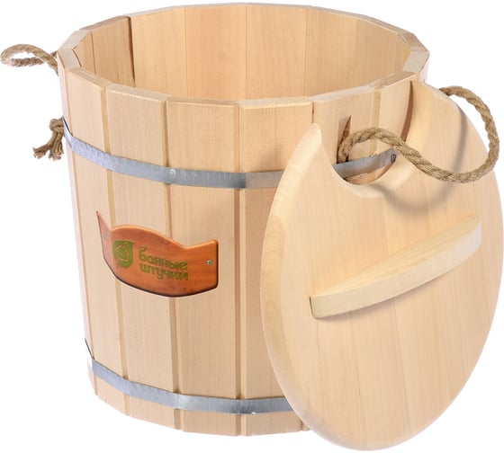 Изображение товара Запарник с крышкой Банные штучки 15 л 03592