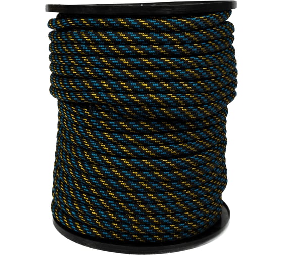 Изображение товара Шнур плетённый полипропиленовый SAMGRUPP 16 мм / бухта 100 м SAMC-010016100