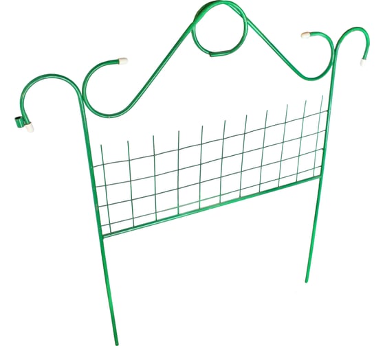 Изображение товара Декоративный металлический забор Комплект-Агро Садово-парковый Д-4.45м, В-0.77м, 5 секций КА0269