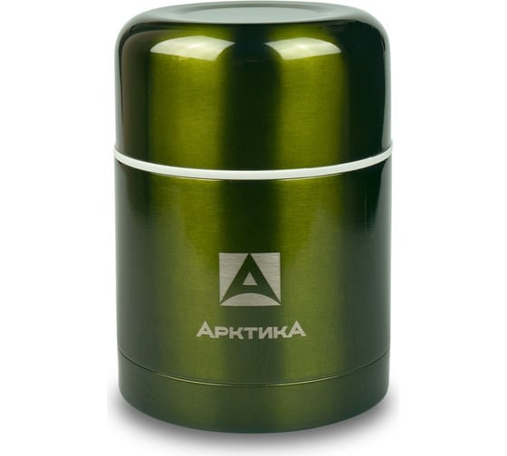 Изображение товара Термос для еды с супер-широким горлом Арктика 0.5 л, болотный 302-500-GN