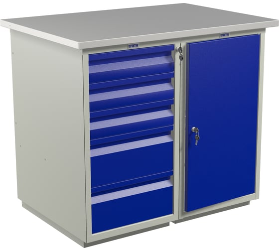 Изображение товара Верстак ПРАКТИК WT100.WD5/WD1.000 К30399854663