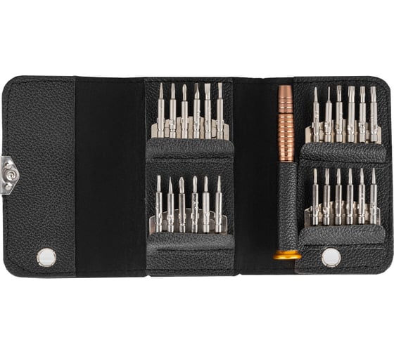 Изображение товара Набор для точечных работ REXANT 25 предметов в чехле 12-4762