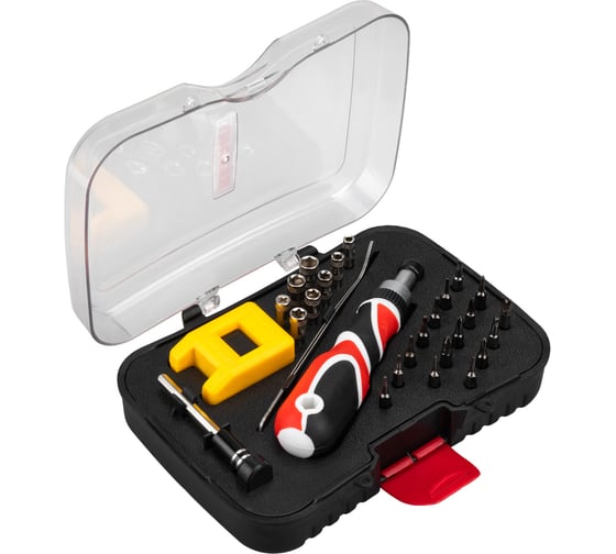 Изображение товара Наборная отвертка REXANT 28 предметов 12-4772