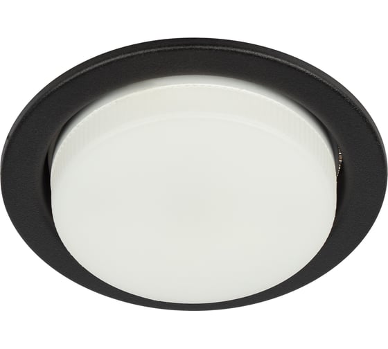 Изображение товара Встраиваемый светильник ЭРА под лампу GX53 KL70 SBK черный матовый Б0057476