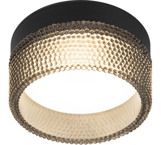 Изображение товара Встраиваемый светильник ЭРА под лампу GX53 DK97 BK/BK черный Б0057459