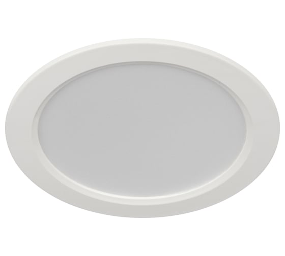 Изображение товара Встраиваемый светодиодный светильник ЭРА LED 17186K круглый, 18Вт, 6500К Б0057442