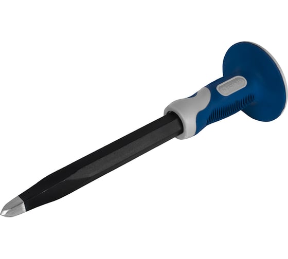 Изображение товара Пикообразное зубило 4х300 мм с протектором КОБАЛЬТ 249-594