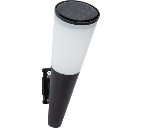 Изображение товара Уличный светильник ЭРА ERAFS01209 на солнечной батарее, настенный Факел RGB 1 LED Б0057596