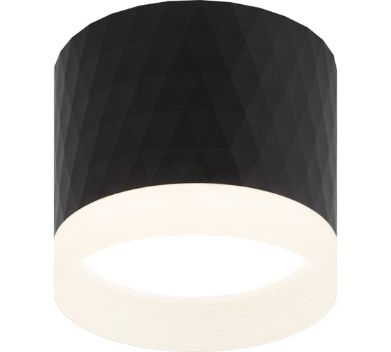 Изображение товара Настенно-потолочный светильник ЭРА спот OL37 BK под GX53, IP20, черный Б0056384