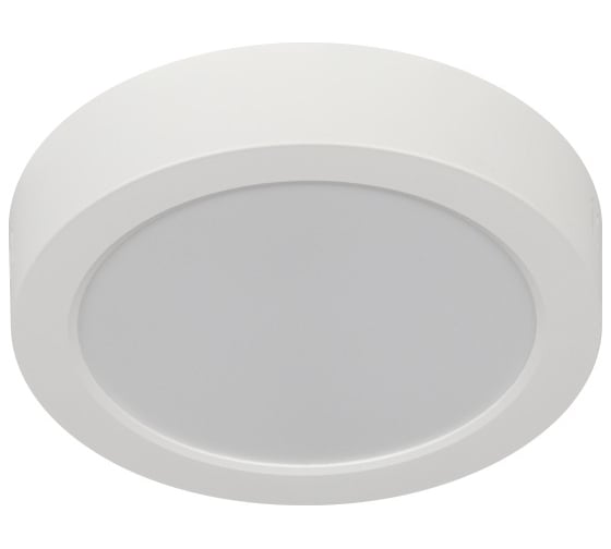 Изображение товара Светодиодный светильник ЭРА LED 19126K накладной, круглый, 12Вт, 6500К Б0057448