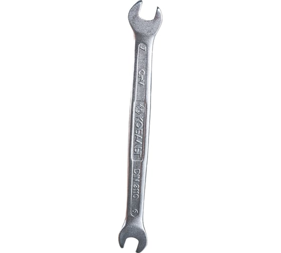 Изображение товара Рожковый ключ 6 x 7 мм (Cr-V, подвес) КОБАЛЬТ 248-023